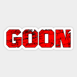 HOCKEY GOON Sticker